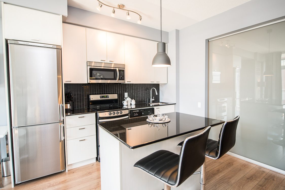 Furnished apartment in toronto kitchen