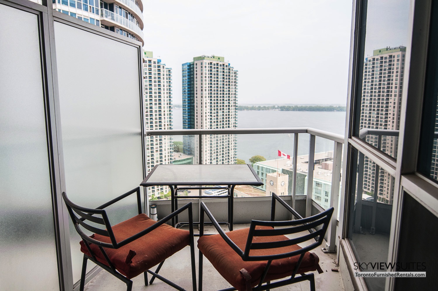 furnished rentals toronto waterfront balcony