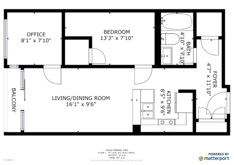 corporate rentals toronto floorplan