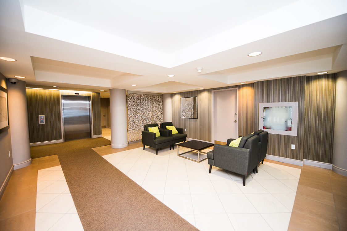 Adelaide & Sherbourne executive rentals toronto lobby