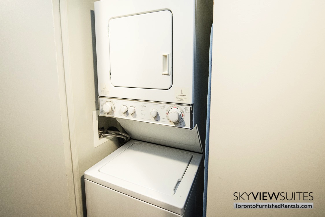 furnished suites toronto Colborne Street washing machine