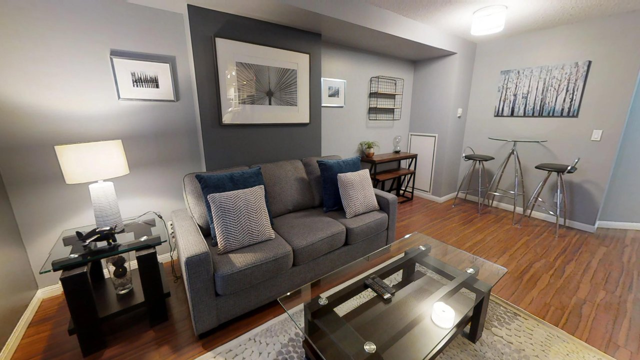 furnished apartments toronto university plaza living room couch